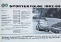 Preview: Steyr-Puch 650 T Modellprogramm 1963 Automobilprospekt (5508)
